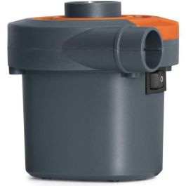 Bestway Bomba de Aire Eléctrica Sidewinder, Inflado/Desinflado, Doble Conexión 220V/12V, 490 L/min, con 3 Adaptadores Universales