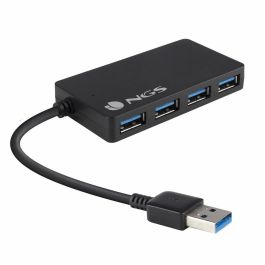 Hub USB 4 Puertos NGS iHub 3.0 Negro Precio: 15.94999978. SKU: S7802476