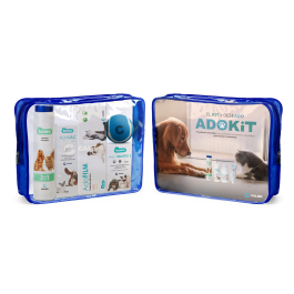 Calier Kit Champú Azul: Limpiador Auricular, Crema Cicatrizante, Protector Almohadillas y Champú 2en1 para Mascotas Precio: 36.49999969. SKU: B1JQMPBRWR