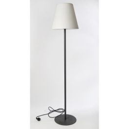 Lumisky Lámpara de pie luminosa de acero y polietileno con control remoto, 150cm de altura, luz blanco frío y alimentación eléctrica.
