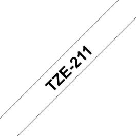 Brother TZe-211 Cinta Etiquetadora Laminada 6mm x 8m Negro sobre Blanco para P-touch Resistente Agua y Químicos Uso Interior Exterior Precio: 13.50000025. SKU: B1DEL6CTAM