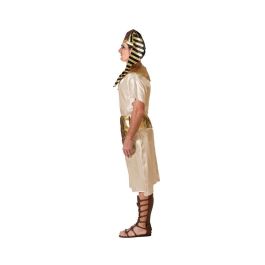 Disfraz Egipcio Dorado Hombre Adulto con Sombrero