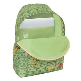 Mochila para Portátil Mufasa Verde Beige 31 x 43 x 13 cm
