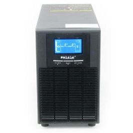 Phasak PH 9210 SAI Online Doble Conversión 1000 VA / 900 W Monofásico LCD Torre 3 Salidas USB