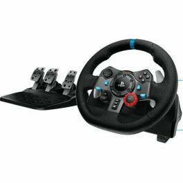 Logitech Volante G29 Driving Force - Force Feedback, Compatible con PS3/PS4/PC, Construcción Duradera