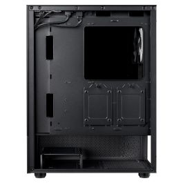 XPG Invader X Mini Midi Tower PC Caja Negro ATX 5 Ventiladores ARGB Ventana Lateral Compacta con Vista Panorámica