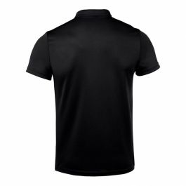 Polo de Manga Corta Hombre Joma Sport Hobby Negro