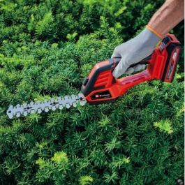 Einhell GE-CG 18/100 Tijera Cortasetos a Batería 18V, Cizalla para Arbustos con Cuchilla de 20cm