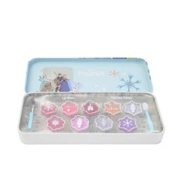 Estuche metalico frozen brillo de labios 8x18 cm