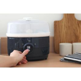 Beaba Steril 'n' dry BEA1728518839945 - Secador y Esterilizador 2 en 1 para Biberones y Accesorios - Azul Noche