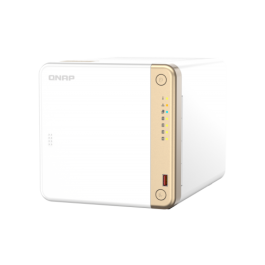 QNAP TS-462-4G servidor de almacenamiento NAS Torre Ethernet Blanco N4505