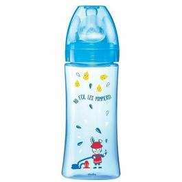 Dodie Biberón Iniciación 330ml Azul de Bombero +6 meses con Tetina Redonda 3 Velocidades y Flujo 3, Cuello Ancho Precio: 27.78999982. SKU: B1CDD7EL7K