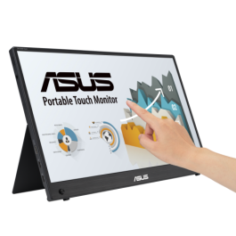ASUS ZenScreen MB16AHT 39,6 cm (15.6") 1920 x 1080 Pixeles Full HD Pantalla táctil Negro ASUS ZenScreen MB16AHT 39,6 cm (15.6") 1920 x 1080 Pixeles Full HD Pantalla táctil Negro
