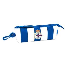 Safta Portatodo Triangular Deportivo La Cor 20x8,5x5 cm Blanco y Azul Polyester 600D Precio: 5.68999959. SKU: S4303004