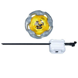 Hasbro Beyblade X Juego Kit Inicial Wand Wizard 5-70DB UX - Top de Resistencia de Rotación Derecha con Lanzador