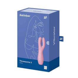 SATISFYER Threesome 3 Vibrador Rosa para Mujer Precio: 33.68999975. SKU: SLC-91916