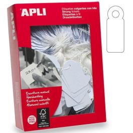 Apli 388 Etiquetas Colgantes Rectangulares Blancas de Cartulina 15x24 mm, con Cuerda, Caja de 1000 Unidades Precio: 13.89000019. SKU: B1J98VVEAL