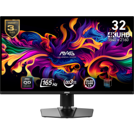 MSI MAG 321UP QD-OLED pantalla para PC 80 cm (31.5") 3840 x 2160 Pixeles 4K Ultra HD Negro