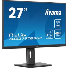 iiyama ProLite XUB2797QSNP-B1 pantalla para PC 68,6 cm (27") 2560 x 1440 Pixeles Wide Quad HD LED Negro