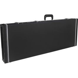 GATOR Estuche Rígido Deluxe para Guitarra Eléctrica Explorer, Negro, Forro Suave y Resistente, Máxima Protección