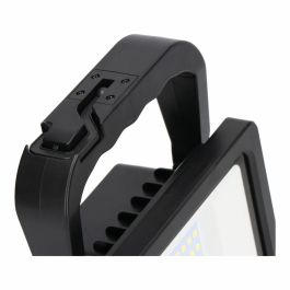 Edm Foco led recargable 20W 2000lm 6500K con 2 baterías 2000mAh, USB-C, gancho y base de soporte