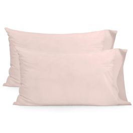 Funda de almohada HappyFriday BASIC Rosa claro 50 x 75 cm (2 Unidades) Precio: 21.49999995. SKU: B1HE7BP7T2