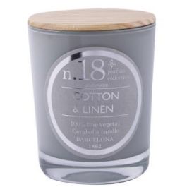 Vela Vaso Perf18 Cotton-Linen 7,5X9 Cm 1 Ud. Precio: 16.50000044. SKU: B15B9PBFLY