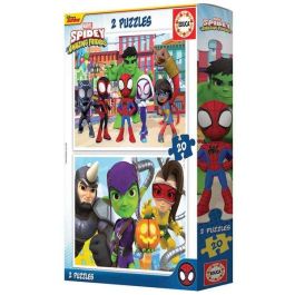 Puzzle 2x20 piezas spidey y sus increíbles amigos - modelos surtidos Puzzle 2x20 piezas spidey y sus increíbles amigos - modelos surtidos