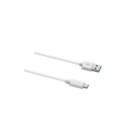 Cable USB A a USB C DCU 30402065 Blanco