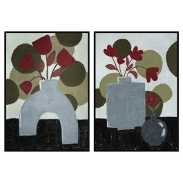 DKD Home Decor Cuadro Decorativo Verde Negro 4.5 x 123 x 83 cm (2 Unidades) Precio: 136.94999978. SKU: S3039004