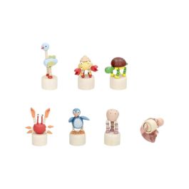 Woomax Marioneta Animal Marino de Madera 9 cm - Modelos Surtidos