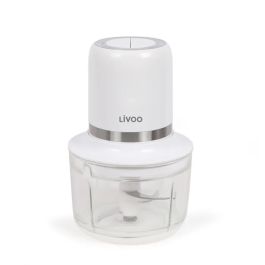 Livoo Picadora Eléctrica Inalámbrica - 200 W - 1,2 L - 4 Cuchillas de Acero - Blanco Precio: 48.50000045. SKU: B166M74YW7