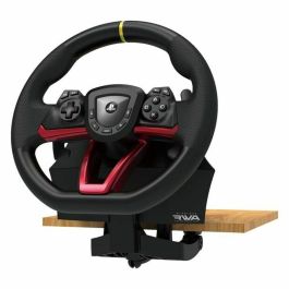 Hori Volante de Carreras HOR1732188381916 Inalámbrico Compatible PS5 PS4 PC Negro y Rojo
