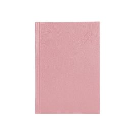 Agenda Encuadernada Liderpapel Corfu A5 2025 Dia Pagina Color Rosa Nude Papel 60 gr