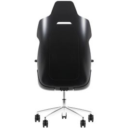 Thermaltake E700 Gaming Chair Storm Black para PC | Silla Gamer Cuero, 150kg, Reposabrazos 4D