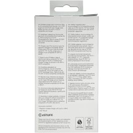 eSTUFF Cargador inalámbrico magnético QI2 15W para iPhone MagSafe y Android con cable USB-C