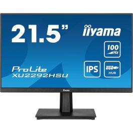iiyama Monitor XU2292HSU-B6 54.5cm (21.5") Full HD IPS 100Hz HDMI DP USB Negro