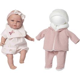 ROSA TOYS Muñeca bebé reborn Roma con sonido 40cm