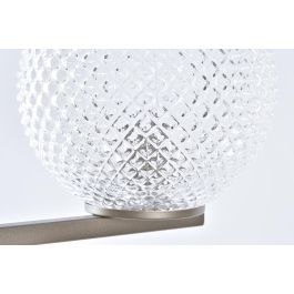 DKD Home Decor Lámpara Sobremesa Moderno Dorado Metal Cristal 16 x 63 x 38 cm