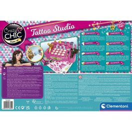 Juego tatuajes estudio, crea increíbles tatuajes con el boligrafo especial. 45,1x31,1x7cm