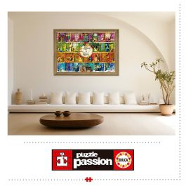 Educa 19946 Puzzle 3000 Piezas Justo A Tiempo | Rompecabezas Estantería Libros Mujeres 120x85cm +14 años Educa 19946 Puzzle 3000 Piezas Justo A Tiempo | Rompecabezas Estantería Libros Mujeres 120x85cm +14 años