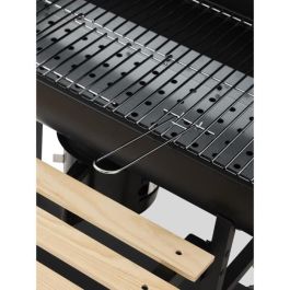 Barbacoa de carbón - CAJA DE COCCIÓN - MIKE EVOLUTION - 142 X 57 X 112 cm - Negro