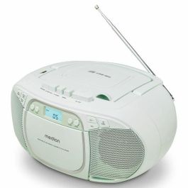 Medion MED4061275227499 Radio CD FM, 2x2.2W RMS, Verde