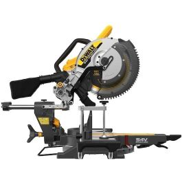 DeWALT DCS781N-XJ Sierra Ingletadora a Batería Flexvolt 54V para Paneles. Base.