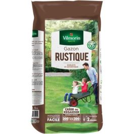Vilmorin VIL3182670261251 Semillas de Césped Rústico Perenne Densa Robusta y Atractiva 5KG Precio: 69.59000037. SKU: B12AFSM4ZN
