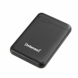 Intenso XS5000 Powerbank 5000 mAh Negro, Cargador Portátil con Pantalla LED, Micro-USB / USB-C Entrada, USB-A / USB-C Salida
