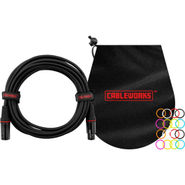 Cableworks Cable Micrófono XLR/XLR - 9 Metros
