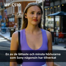 Sony WF-C510B.CE7 Auriculares Bluetooth con Estuche de Carga Autonomía 5h Negros