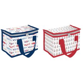 DKD Home Decor Bolsa Térmica Azul Rojo 14x13x21 cm PP Nylon Colección Costa Peces (6 Unidades) Precio: 20.08116. SKU: B178B6MVM5