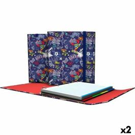 Carpeta de anillas Grafoplas Carpeplús Star Azul oscuro A4 (2 Unidades) Precio: 29.94999986. SKU: S8424623
